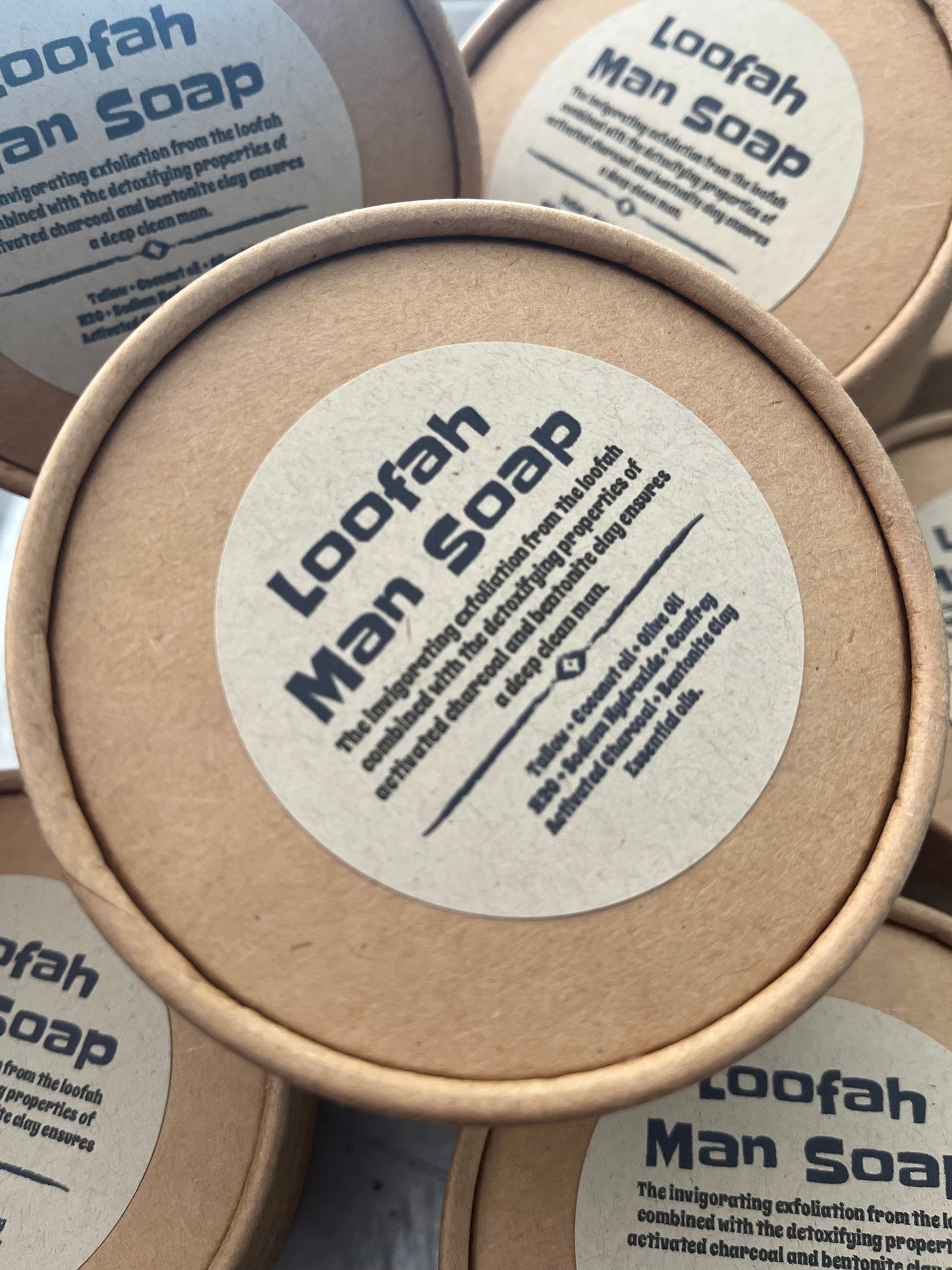 Botanical Loofah Man Soap